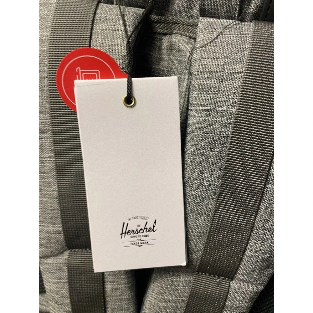 Herschel Little America 25L Laptop Backpack - Logz.io DevOps Tech Swag - GrayNWT